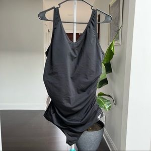 Speedo Black One Piece Swimsuit Women’s Size 18